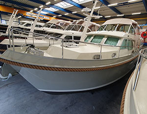 GS 30.0 AC Lili,Blick nach vorne ©Linssen Yachts