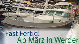 Linssen GS 30.0 AC »Lili« in der Werft